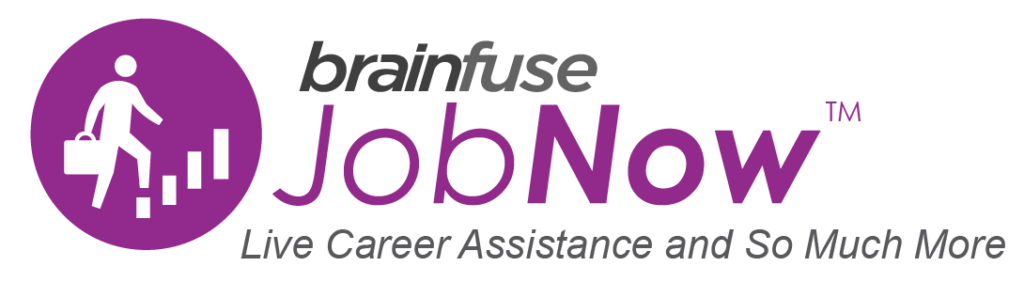 brainfuse JobNow Live career assistance and so much more