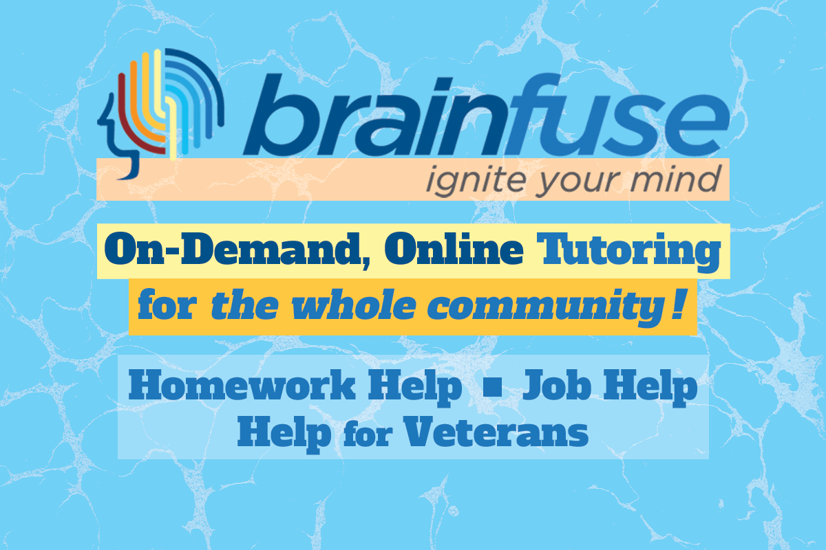 Brainfuse on-demand, online tutoring for the whole comunity
